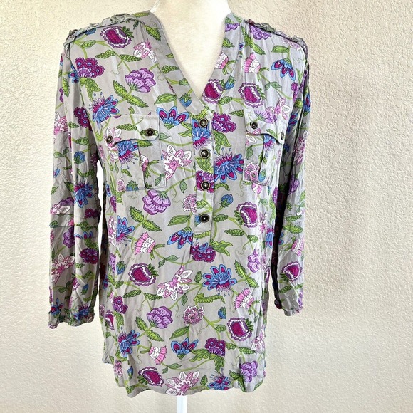 MATILDA JANE Size Small Brilliant Daydream Thinking Out Loud Top Blouse Shirt - Picture 4 of 16
